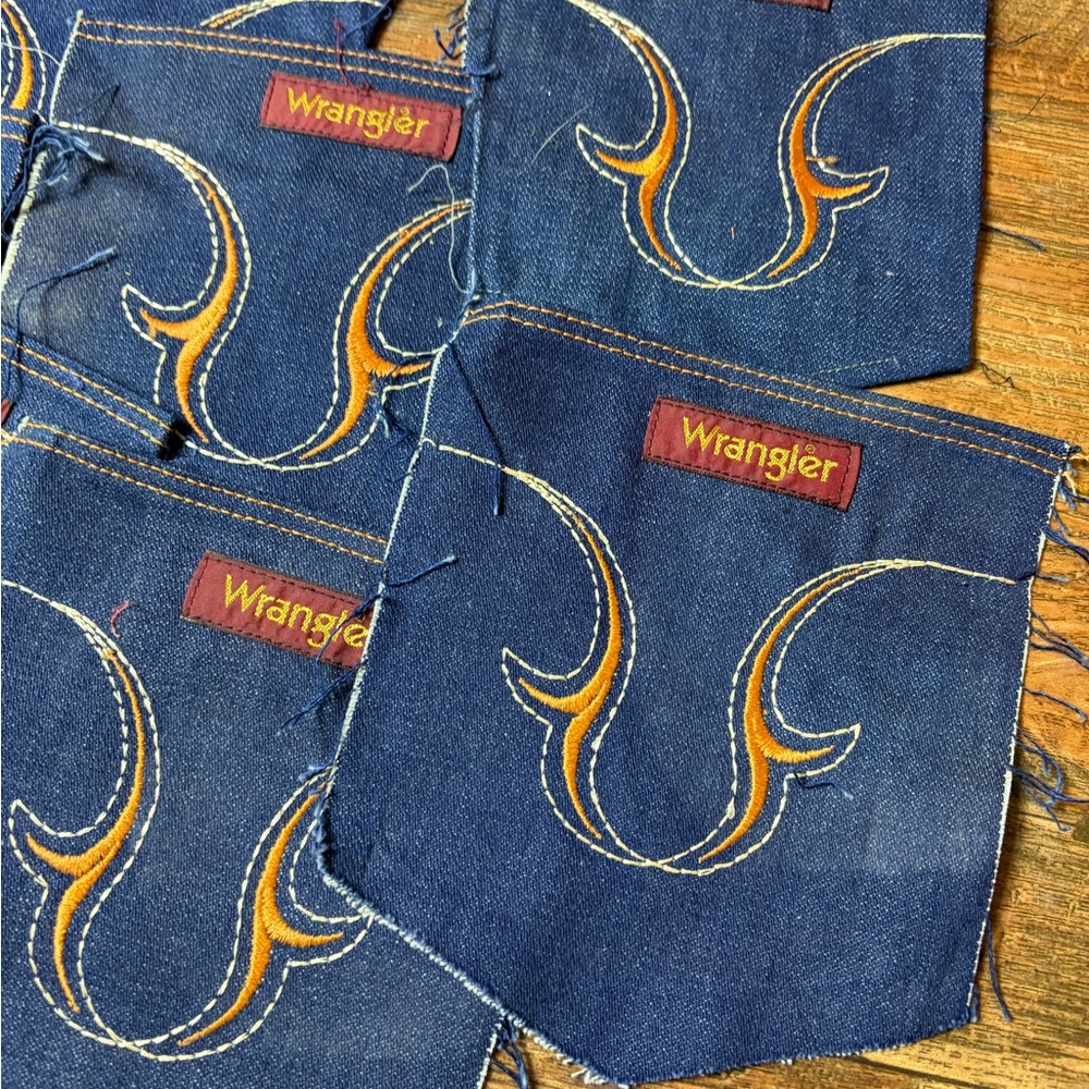 Lot of Wrangler Pockets - 20 -crafting quilting - Picture 2 of 5